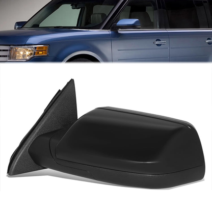 RETROVISOR MIRROR - OE STYLE - FORD FLEX 09-12 - WITH POWER WITH HEATED GLASS - DRIVER SIDE - PAINT TO MATCH - BLACK