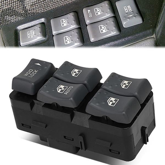INTERRUPTOR ELEVADOR ELECTRICO 01-05 PONTIAC AZTEK - DRIVER SIDE - BLACK
