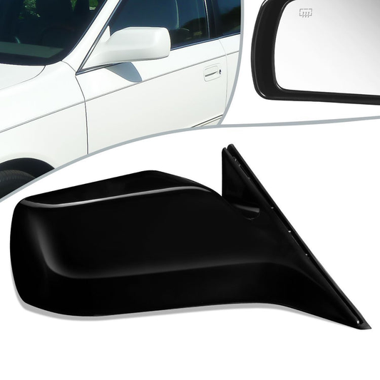 RETROVISOR MIRROR - OEM - 00-04 TOYOTA AVALON - POWERED - HEATED - PAINTABLE - BLACK - RIGHT