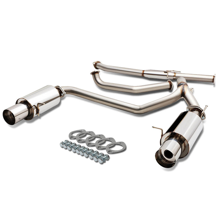 TUBERIA CATBACK CATBACK - 07-08 HYUNDAI TIBURON GT/GTP/SE 2.7 V6 - SINGLE TIP - STAINLESS STEEL