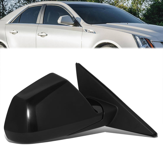 RETROVISOR MIRROR - OE STYLE - CADILLAC CTS 08-14 - WITH POWER WITH HEATED WITH MEMORY - PASSENGER SIDE - PAINT TO MATCH - BLACK