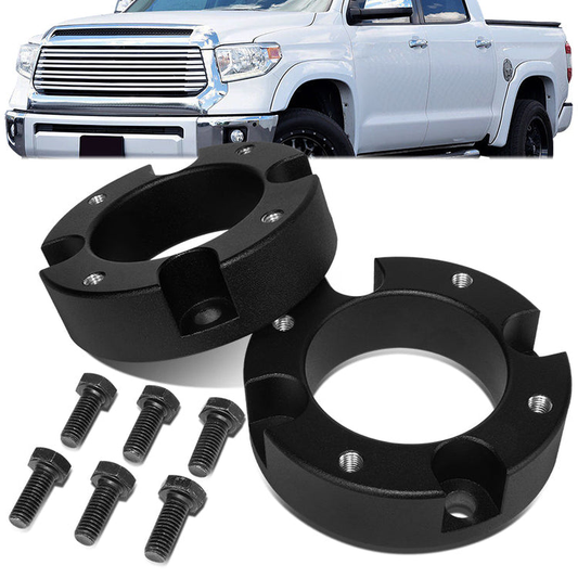KIT ELEVACION 07-21 TOYOTA TUNDRA / 08-22 TOYOTA SEQUOIA - EXCLUDES SEQUOIA PLATINUM / LIMITED MODELS WITH ELECTRONIC FRONT STRUTS - FRONT - 2.5" LIFT - STRUT TOP MOUNT SPACER