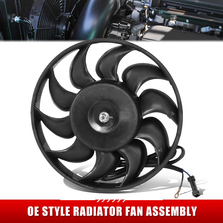 ABANICOS OE STYLE -AUDI 100 1992-1994 / AUDI 90 1993-1995 / AUDI A6 1995-1998 / AUDI CABRIOLET 1994-1998 - WITH 300W MOTOR