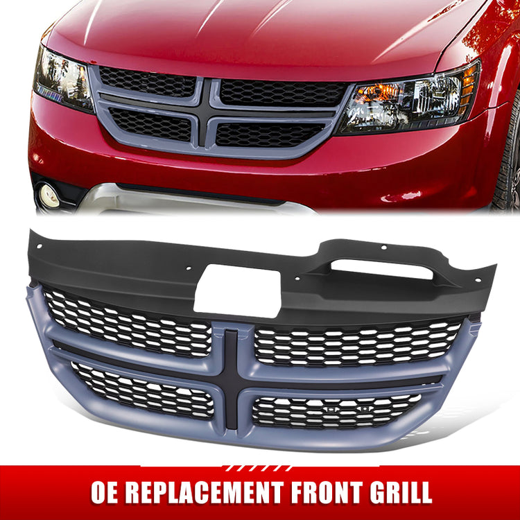 PARRILLA GRILLE - DG JURNY 09-20/ GRILLE ASS'Y  '11-'19/ W/PRIMED GRAY/ W/FOG LAMP TYPE//PARTS.NO,CH1200361//OEM NO,1VU67TZZAB