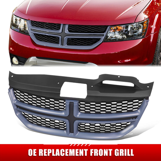 PARRILLA GRILLE - DG JURNY 09-20/ GRILLE ASS'Y  '11-'19/ W/PRIMED GRAY/ W/FOG LAMP TYPE//PARTS.NO,CH1200361//OEM NO,1VU67TZZAB