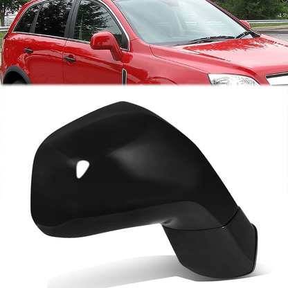 RETROVISOR MIRROR - OE STYLE - CHEVROLET CAPTIVA SPORT 13-15 - SATURN VUE 08-10 - WITH POWER WITH HEATED - PASSENGER SIDE - PAINT TO MATCH - BLACK