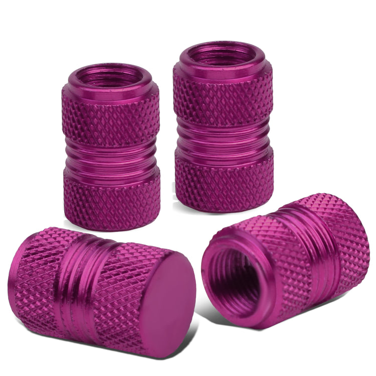ACCESORIOS 17MM / 1.00" TALL - KNURLED STYLE - PURPLE