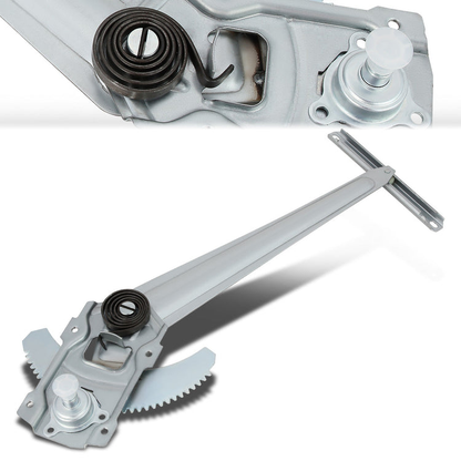 REGULADOR DE VENTANA WINDOW MOTORS & REGULATORS - METALLIC - 90-95 TOYOTA 4RUNNER WITH VENT WINDOW - METALLIC - BARE STEEL/PLASTIC