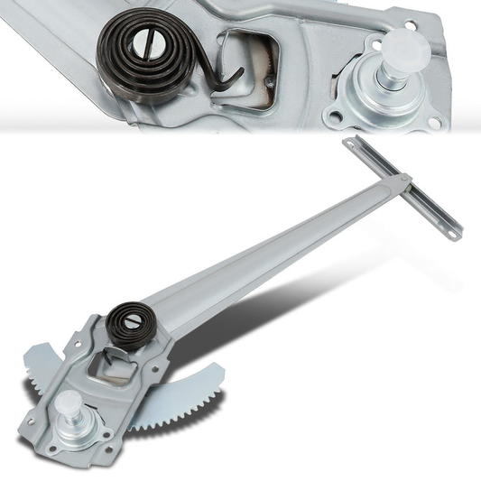 REGULADOR DE VENTANA WINDOW MOTORS & REGULATORS - METALLIC - 90-95 TOYOTA 4RUNNER WITH VENT WINDOW - METALLIC - BARE STEEL/PLASTIC