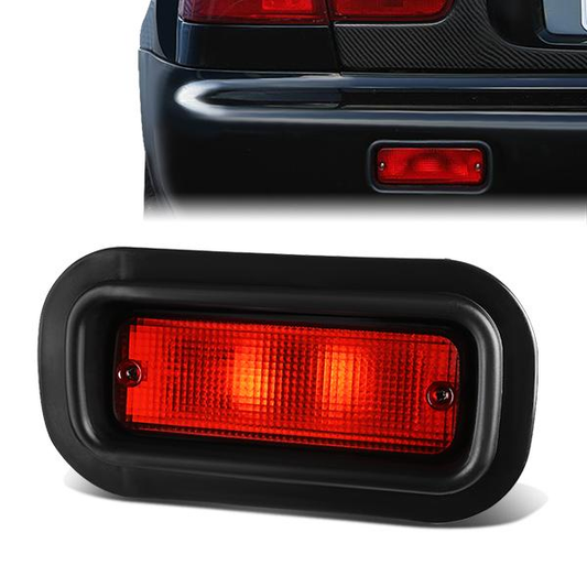 FAROS DE NIEBLA 88-00 HONDA CIVIC / 93-97 DEL SOL / 94-01 ACURA INTEGRA - REAR BUMPER - 1156 BULB - RED