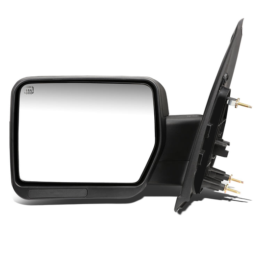RETROVISORES EXTENDIBLES TOWING MIRROR - 04-14 FORD F-150 - LEFT - POWERED W/ HEATED W/O SIGNAL - BLACK
