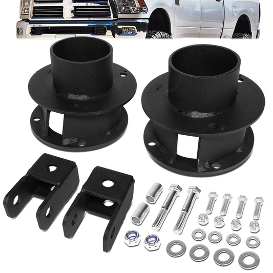 KIT ELEVACION 14-20 RAM 2500 (4WD ONLY) / 13-20 RAM 3500 (4WD ONLY) - EXCLUDES POWER WAGON MODELS - FRONT - 2.5" LIFT - UPPER MOUNT SPACER LIFT KIT