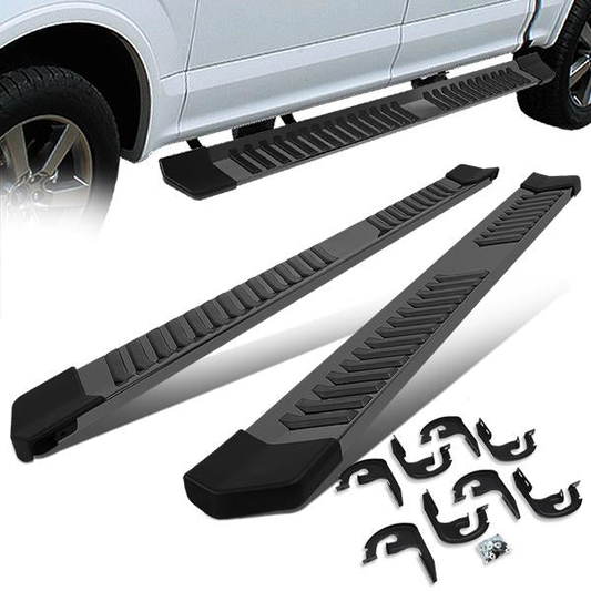 ESTRIBOS 6" - 04-14 FORD F-150 - CREW CAB - BLACK