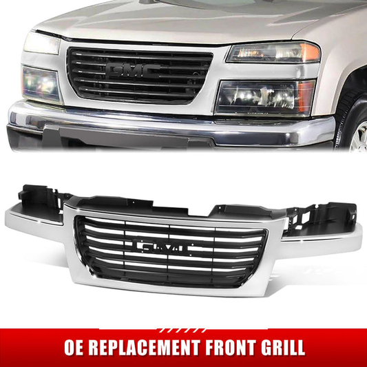 PARRILLA GRILLE - CV COLORD/CAYN '04-'13/ GRILLE ASS'Y/ CHROME/BLACK/ (1PC TYPE) (CANYON)//PARTS.NO,GM1200530//OEM NO,12335793