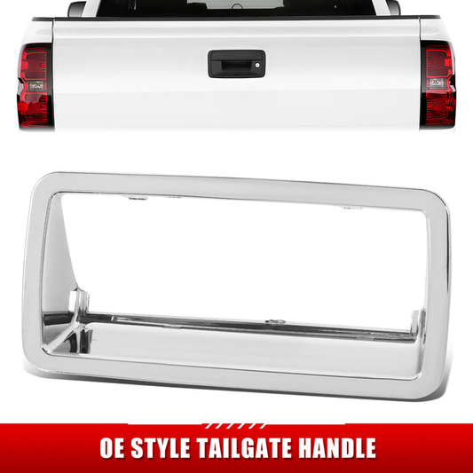 MANIJA DOOR HANDLE COVERS - CHEVY S10 94-04/GMC SONOMA 94-04 - ABS PLASTIC - CHROME