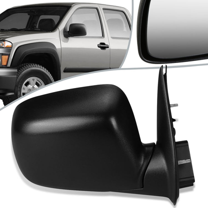 RETROVISOR MIRROR - OEM - 04-12 CHEVY COLORADO / 04-12 GMC CANYON - POWERED - TEXTURED - BLACK - RIGHT