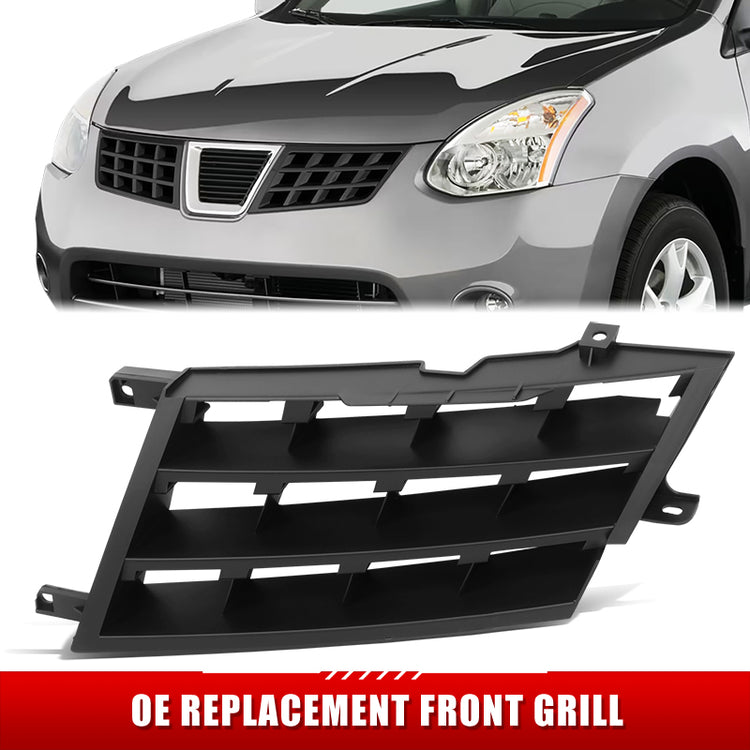 PARRILLA GRILLE - DS ROGE '08-'13/ GRILLE ASS'Y LH 08-10/ MAT-BLACK (S/SL)//PARTS.NO,NI1200228//OEM NO,62059JM00A