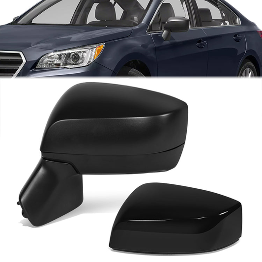 RETROVISOR MIRROR - OE STYLE - SUBARU LEGACY 15-17 - SUBARU OUTBACK 15-17 - WITH POWER WITH HEATED - DRIVER SIDE - PAINT TO MATCH - BLACK
