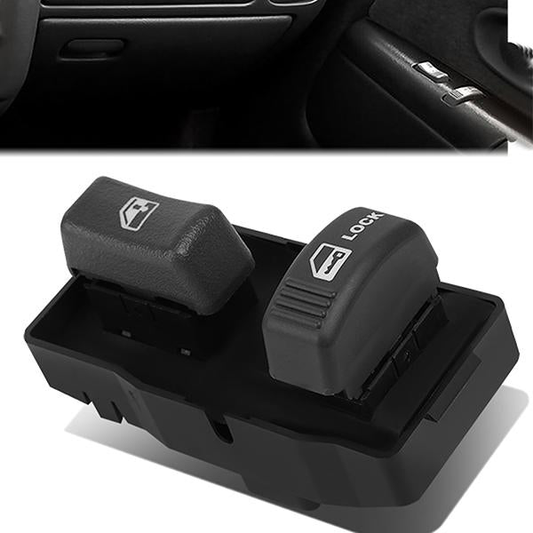 INTERRUPTOR ELEVADOR ELECTRICO 95-02 CHEVY / GMC C/K - PASSENGER SIDE - BLACK