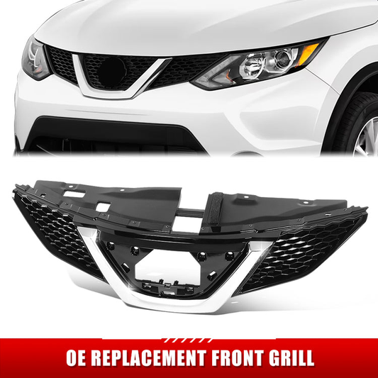 PARRILLA GRILLE - DS ROGE SPORT 17-19/20-21/ GRILLE ASS'Y 18-19/ PAINTED BLACK W/CHROME MLDG/ W/INTELLIGENT CRUISE CONTROL//PARTS.NO,NI1200313//OEM NO,623106MG5B