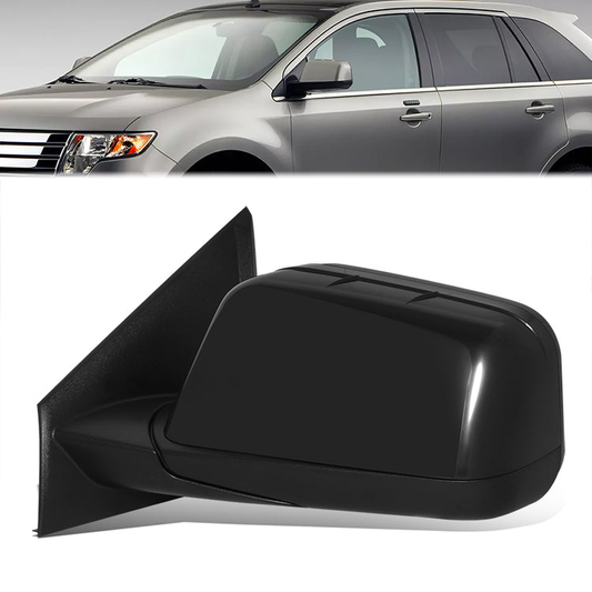 RETROVISOR MIRROR - OE STYLE - FORD EDGE 08 - WITH POWER WITH HEATED GLOSS COVER - DRIVER SIDE - PAINT TO MATCH - BLACK