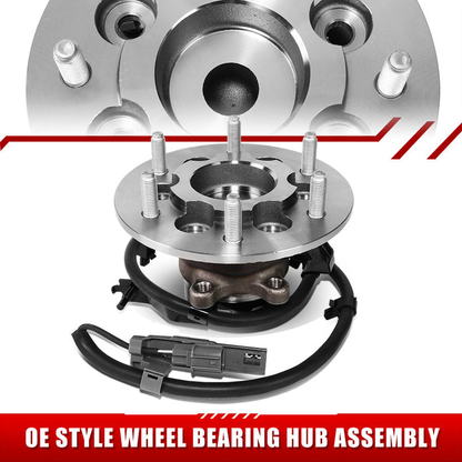 MASA DE RUEDA WHEEL HUBS & BEARINGS - 2004-2008 CHEVROLET COLORADO / 2006-2008 GMC CANYON / 2006 ISUZU I-280 / 2007-2008 ISUZU I-290 - RWD - WITH SPORT (ZQ8) SUSPENSION