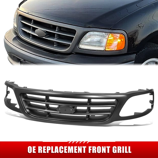 PARRILLA GRILLE - FD F150 P/U '97-'03/ GRILLE ASS'Y 99-03/ SHADOW GRAY/ W/BAR TYPE, 2/4WD/ (XL/XLT)//PARTS.NO,FO1200528//OEM NO,YL3Z8200FAA