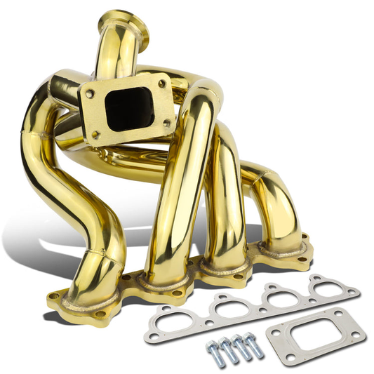 TURBO MANIFOLD TURBO MANIFOLD - SS - 90-01 ACURA INTEGRA / 90-00 HONDA CIVIC / 93-97 HONDA CIVIC DEL SOL - B-SERIES ENGINES - T3 - 44MM V-BAND WASTEGATE PORT