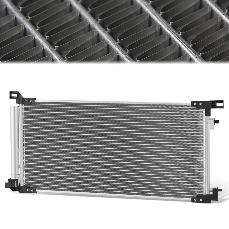 CONDENSADOR TOYOTA COROLLA 2019-2024 / TOYOTA COROLLA CROSS 2022-2024 - WITHOUT HYBRID MODEL - ALUMINUM - SILVER