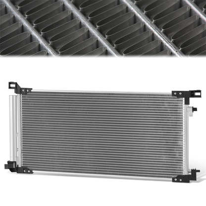 CONDENSADOR TOYOTA COROLLA 2019-2024 / TOYOTA COROLLA CROSS 2022-2024 - WITHOUT HYBRID MODEL - ALUMINUM - SILVER