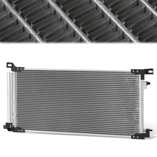 CONDENSADOR TOYOTA COROLLA 2019-2024 / TOYOTA COROLLA CROSS 2022-2024 - WITHOUT HYBRID MODEL - ALUMINUM - SILVER