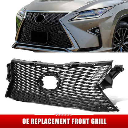 PARRILLA GRILLE - LX RX350/RX200T '16-'19/20-ON/ GRILLE ASS'Y 16-19/ UPPER W/PAINTED DARK GRAY/ W/SENSOR,W/O FRONT VIEW CAMERA/ W/F SPORT (EU=USA)