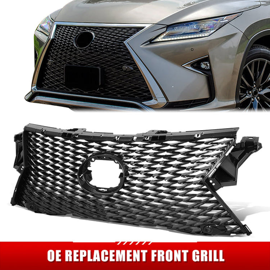 PARRILLA GRILLE - LX RX350/RX200T '16-'19/20-ON/ GRILLE ASS'Y 16-19/ UPPER W/PAINTED DARK GRAY/ W/SENSOR,W/O FRONT VIEW CAMERA/ W/F SPORT (EU=USA)
