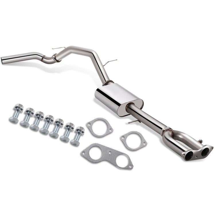 TUBERIA CATBACK CATBACK - 96-99 YUKON 5.7L / 96-99 TAHOE 5.7L  - STAINLESS STEEL