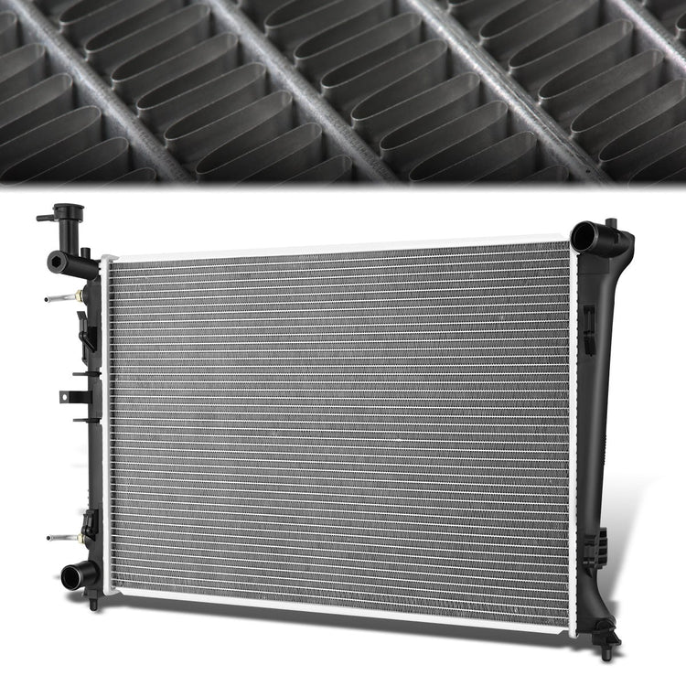 RADIADOR RADIATOR - OEM - 10-13 KIA FORTE / 10-13 KIA FORTE KOUP - FITS 2.0L, 2.4L WITH AUTOMATIC TRANSMISSION - DPI-13132