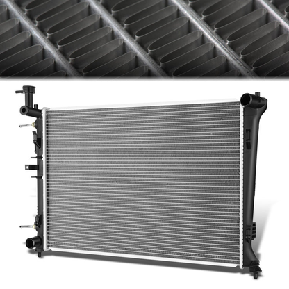 RADIADOR RADIATOR - OEM - 10-13 KIA FORTE / 10-13 KIA FORTE KOUP - FITS 2.0L, 2.4L WITH AUTOMATIC TRANSMISSION - DPI-13132