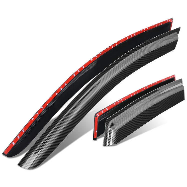PROTECTOR DE VENTANA WINDOW VISORS - DODGE CALIBER 2007-2012 - 4PCS - SMOKE