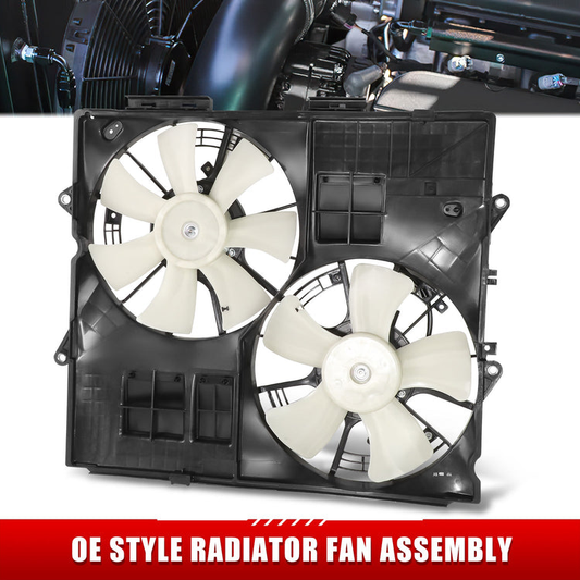 ABANICOS OE STYLE -CADILLAC SRX 2004-2008 / CADILLAC STS 2005-2008 - WITHOUT TOW PACKAGE