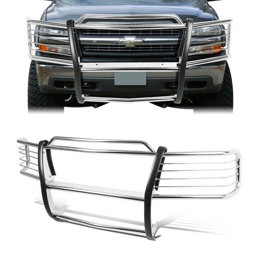 BURRERA 99-02 CHEVY SILVERADO / GMC SIERRA 2500HD/3500HD - CHROME