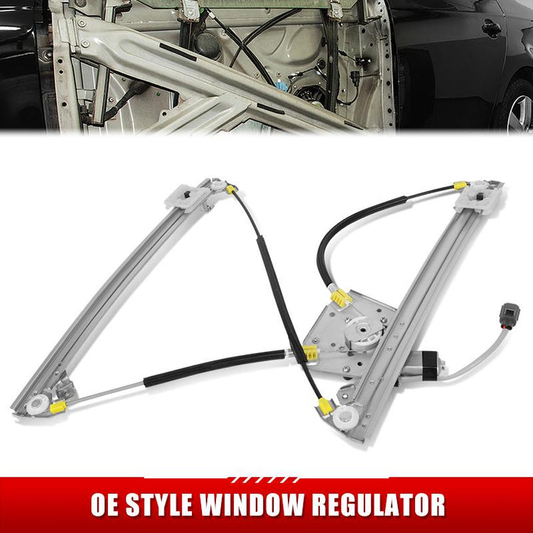 REGULADOR DE VENTANA WINDOW MOTORS & REGULATORS - FORD ESCAPE 2013-2019 - WITHOUT ANTI-PINCH - METALLIC - BARE STEEL / PLASTIC