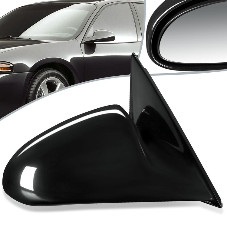 RETROVISOR MIRROR - OEM - 00-05 PONTIAC BONNEVILLE - POWERED - PAINTABLE - BLACK - RIGHT