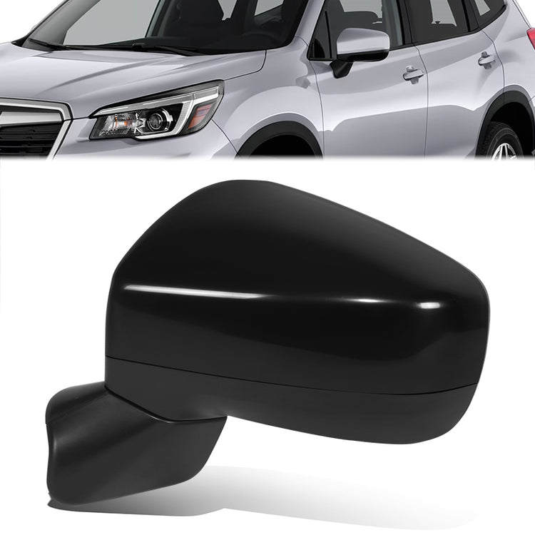 RETROVISOR MIRROR - OE STYLE - SUBARU FORESTER 2019-2024 - WITH POWER WITH HEATED - DRIVER LEFT SIDE - BLACK