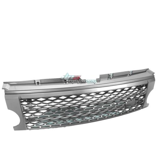 PARRILLA GRILLE - 05-09 LAND ROVER LR3 - DIAMOND MESH STYLE - ABS - GRAY