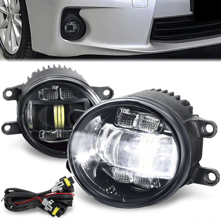 FAROS DE NIEBLA 11-13 LEXUS CT200H / 11-15 LEXUS IS250 / 11-15 LEXUS IS350 / 2013 LEXUS GS350 / 2013 LEXUS GS450H / 10-12 LEXUS HS250H / 08-13 LEXUS IS F / 08-13 LEXUS LX570 / 10-13 LEXUS RX350 / 10-13 LEXUS RX450H / 2006 SCION XA / 10-13 TOYOTA 4RUNNER /