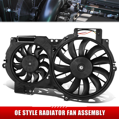 ABANICOS OE STYLE -AUDI A6 2005-2011 - FITS 3.2L ENGINE