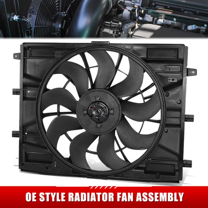 ABANICOS OE STYLE -CADILLAC XT4 2019 - WITH STANDARD DUTY COOLING