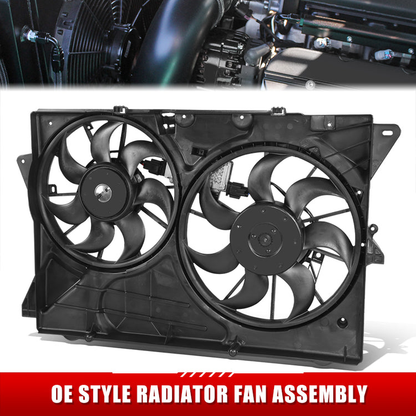 ABANICOS OE STYLE -FD EXPLER '11-'15 RAD.COOLING FAN ASS'Y 11-12 (SAME=FLEX=MKT)