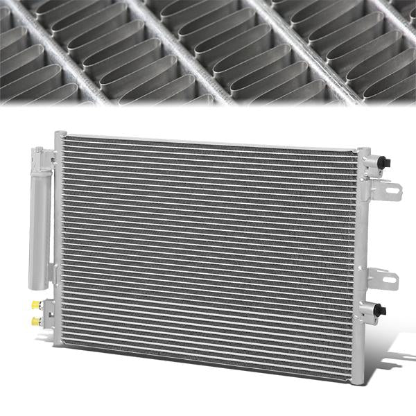 CONDENSADOR 10-12 DODGE CALIBER / 11-17 JEEP COMPASS / 07-17 JEEP PATRIOT - FITS 2.0L, 2.4L ENGINE MODELS - ALUMINIUM