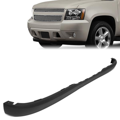 nan FRONT BUMPER LIP - 07-13 CHEVY AVALANCHE, CHEVY SUBURBAN 2500 / 07-14 CHEVY SUBURBAN 1500, CHEVY TAHOE - FITS MODELS WITHOUT OFFROAD PACKAGE - BLACK