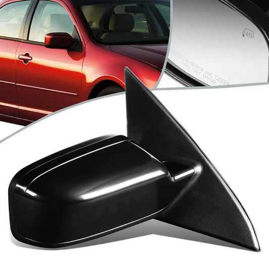 RETROVISOR MIRROR - OEM - 06-09 FORD FUSION / 06-09 MERCURY MILAN - POWERED - HEATED - PAINTABLE - BLACK - RIGHT